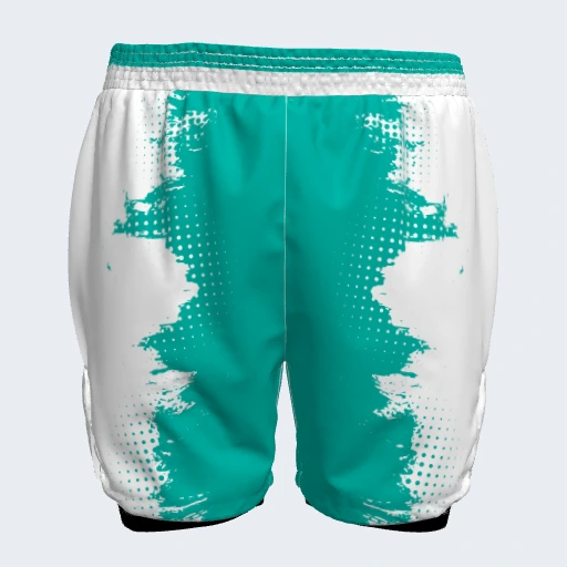 2-in-1 Shorts (No Side Pockets), Design 002