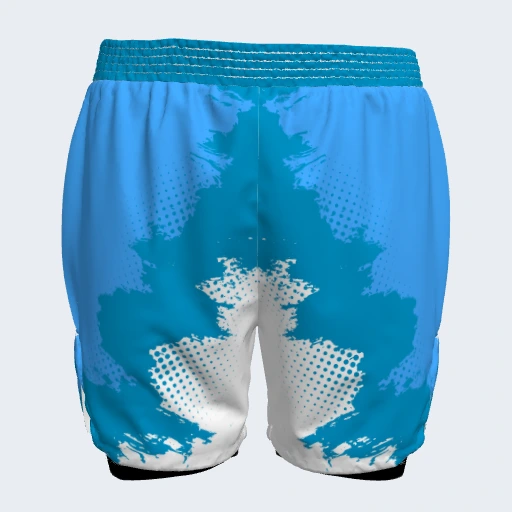 2-in-1 Shorts (No Side Pockets), Design 004