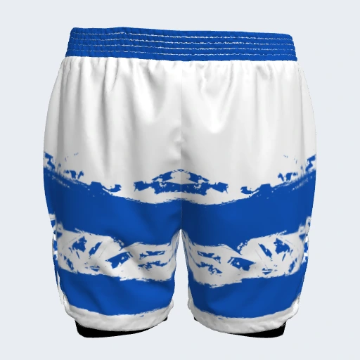 2-in-1 Shorts (No Side Pockets), Design 010