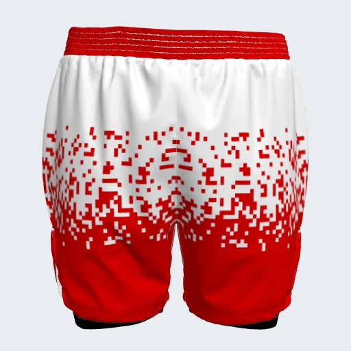 2-in-1 Shorts (No Side Pockets), Design 011