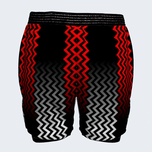 2-in-1 Shorts (No Side Pockets), Design 012
