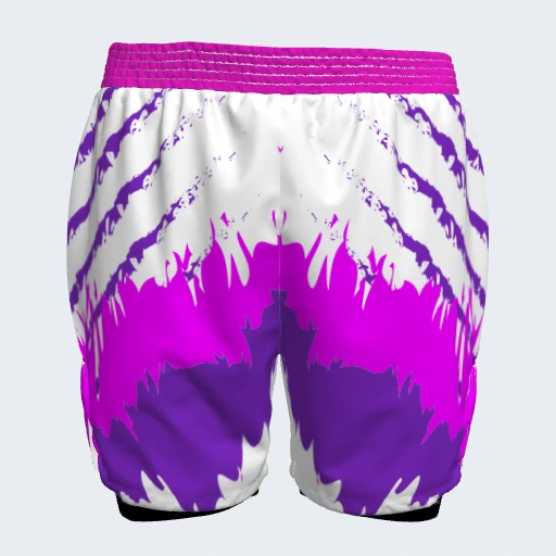 2-in-1 Shorts (No Side Pockets), Design 022