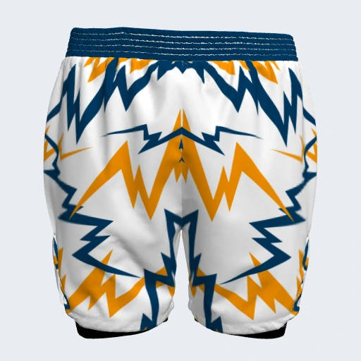 2-in-1 Shorts (No Side Pockets), Design 023
