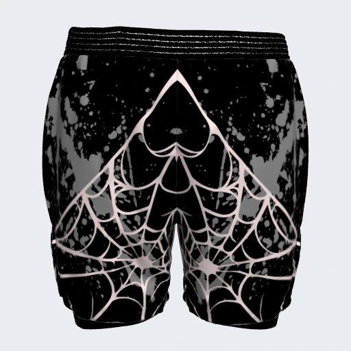 2-in-1 Shorts (No Side Pockets), Design 024