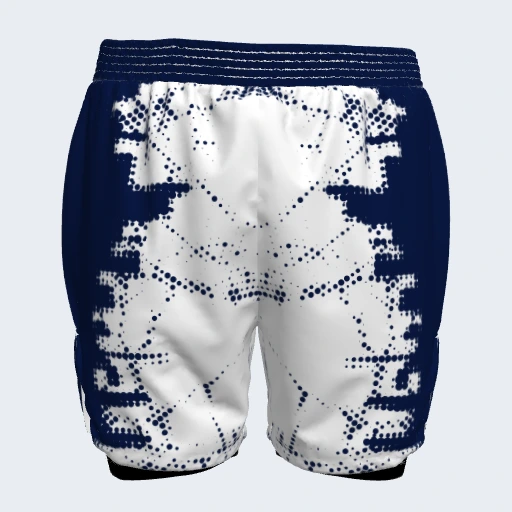 2-in-1 Shorts (No Side Pockets), Design 026