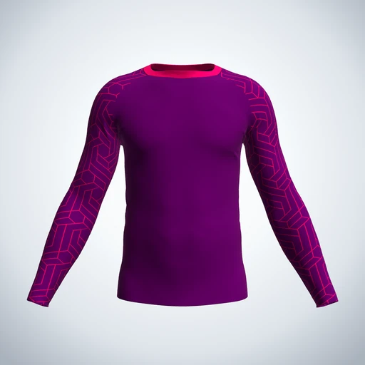 Rash Guard (Long Sleeve), Design 007