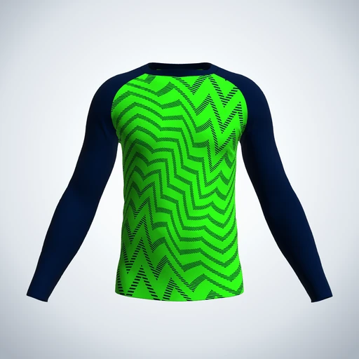 Rash Guard (Long Sleeve), Design 009
