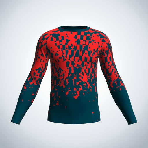 Rash Guard (Long Sleeve), Design 014