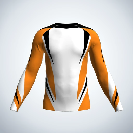 Rash Guard (Long Sleeve), Design 023