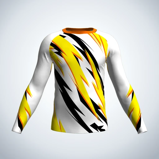 Rash Guard (Long Sleeve), Design 025