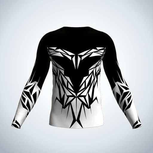 Rash Guard (Long Sleeve), Design 026