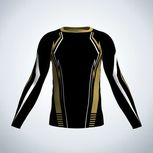 Rash Guard (Long Sleeve), Design 027