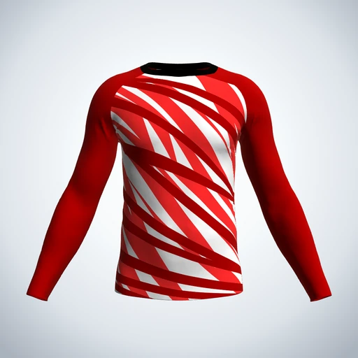 Rash Guard (Long Sleeve), Design 030