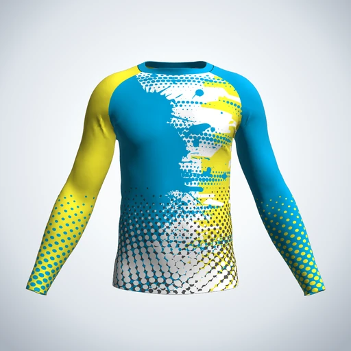 Rash Guard (Long Sleeve), Design 032