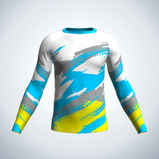 Rash Guard (Long Sleeve), Design 033