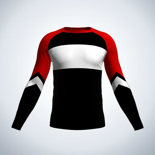 Rash Guard (Long Sleeve), Design 035