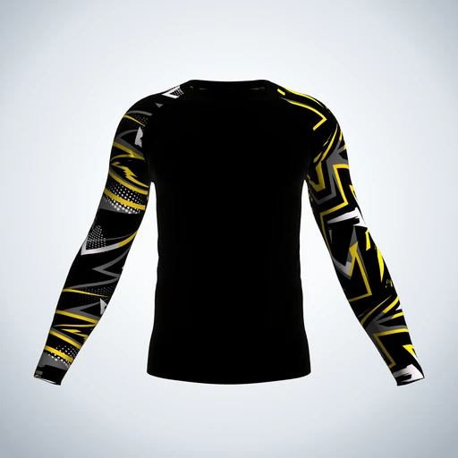 Rash Guard (Long Sleeve), Design 036