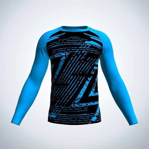 Rash Guard (Long Sleeve), Design 037