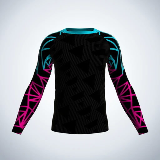 Rash Guard (Long Sleeve), Design 040