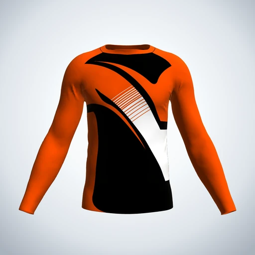 Rash Guard (Long Sleeve), Design 041