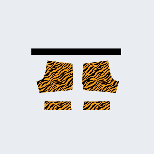 Muay Thai Shorts, Design 018