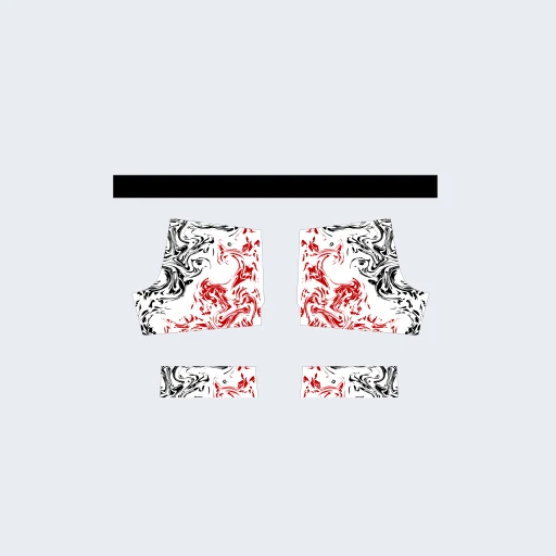 Muay Thai Shorts, Design 023
