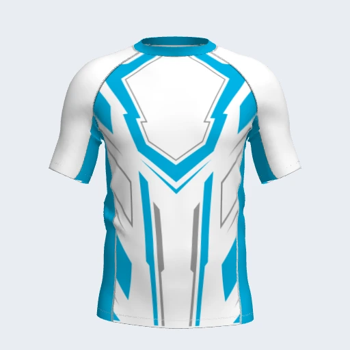 Rash Guard (Short Sleeve, Side Panel), Design 019