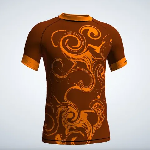 Brown Swirl