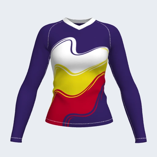 Rash Guard (Long Sleeve), Design 008
