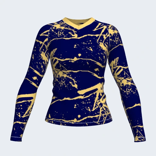 Rash Guard (Long Sleeve), Design 010