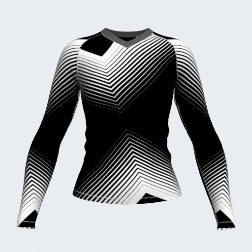 Rash Guard (Long Sleeve), Design 013