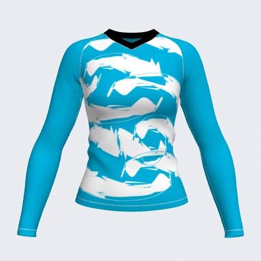 Rash Guard (Long Sleeve), Design 019