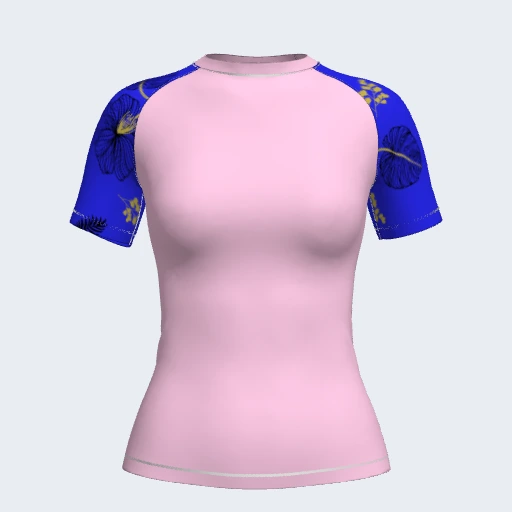 Rash Guard (Short Sleeve), Design 012