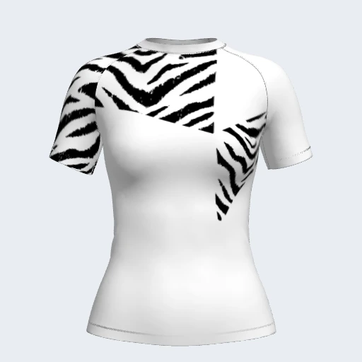Rash Guard (Short Sleeve), Design 027