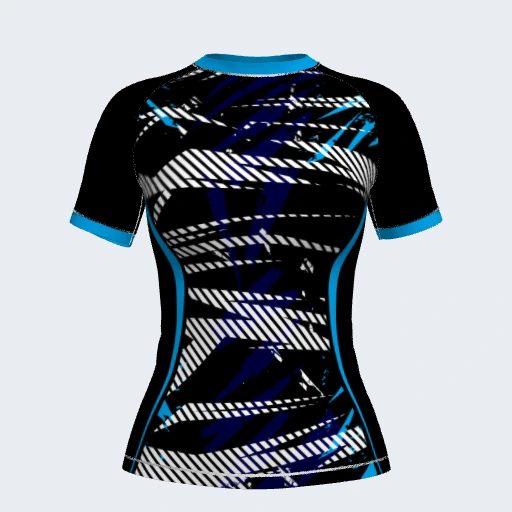 Rash Guard (Short Sleeve), Design 032