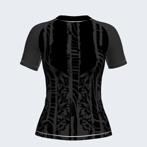 Rash Guard (Short Sleeve), Design 035