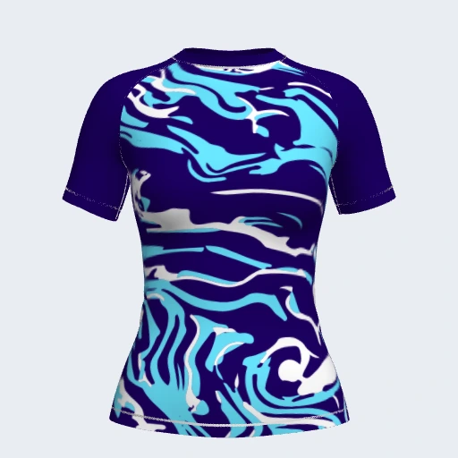 Rash Guard (Short Sleeve), Design 039
