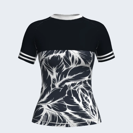 Rash Guard (Short Sleeve), Design 042