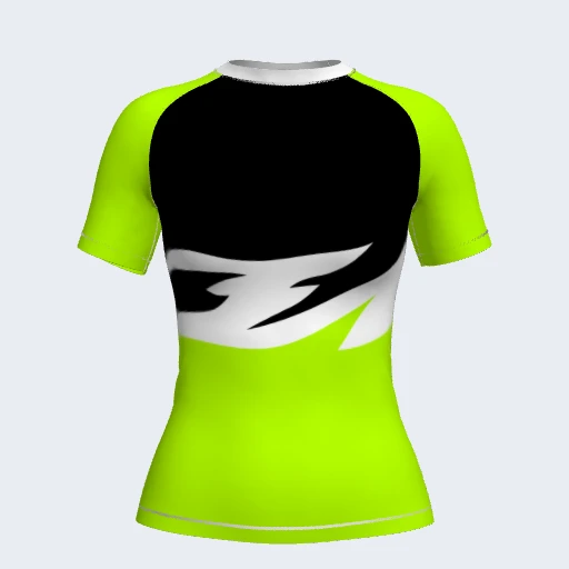 Rash Guard (Short Sleeve), Design 054