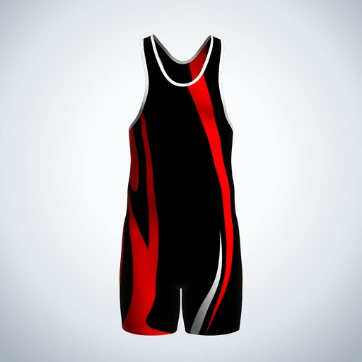 Wrestling Singlet (Grip Tape), Design 006