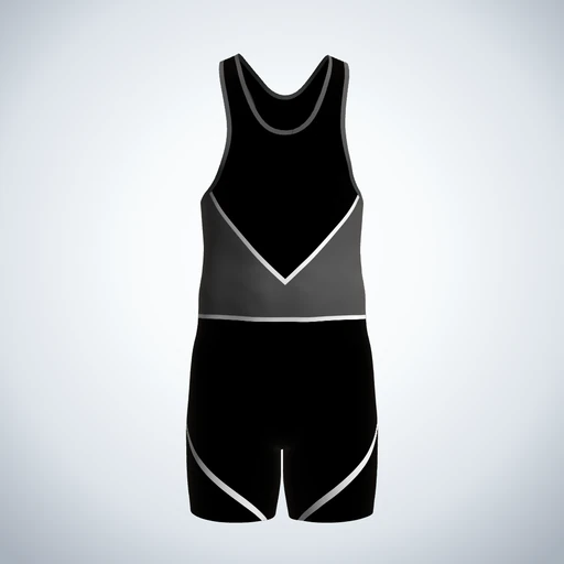 Wrestling Singlet (Grip Tape), Design 009