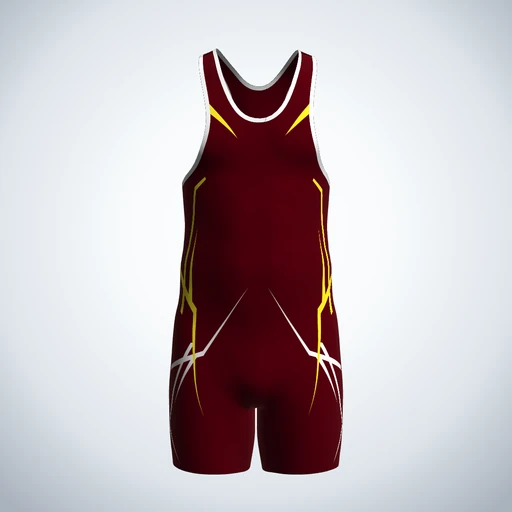 Wrestling Singlet (Grip Tape), Design 018