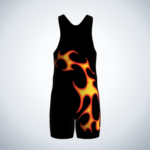 Wrestling Singlet (Grip Tape), Design 026