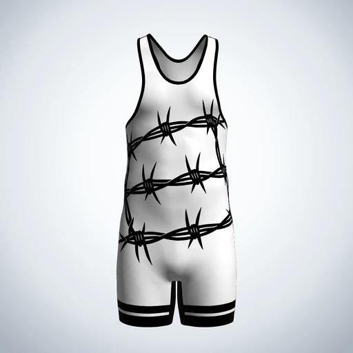 Wrestling Singlet (Grip Tape), Design 027