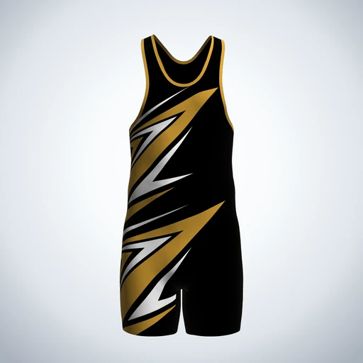 Wrestling Singlet (Grip Tape), Design 034