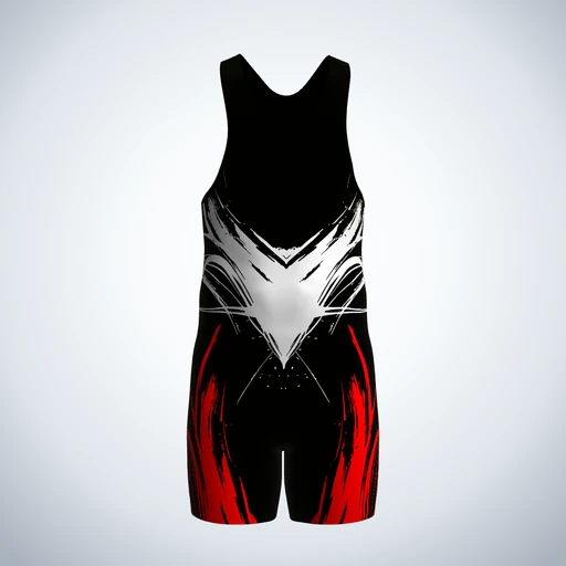 Wrestling Singlet (Grip Tape), Design 042