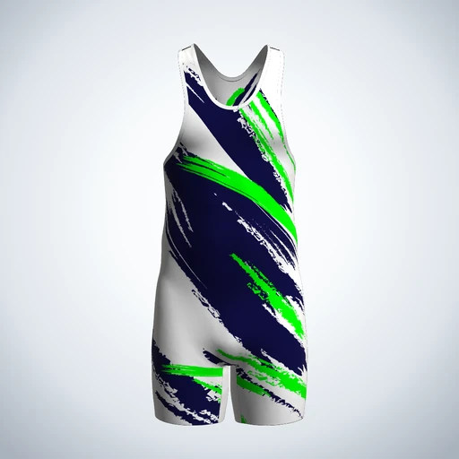 Wrestling Singlet (Grip Tape), Design 051